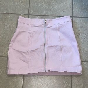 pink forever 21 skirt
